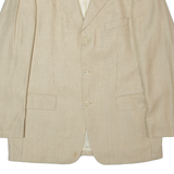 DANIEL HECHTER Mens Blazer Jacket Beige Wool 90s M