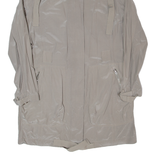 MAX&CO Womens Overcoat Jacket Grey Silk UK 12