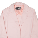 LOVE MOSCHINO Womens Blazer Jacket Pink UK 8
