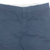 DICKIES Mens Workwear Shorts Blue Slim 2XL W42