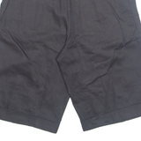 BENETTON Mens Workwear Shorts Black S W28