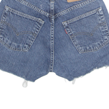 LEVI'S 525 Womens Denim Shorts Blue XS W25