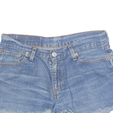 LEVI'S 529 Cut Off Womens Denim Shorts Blue M W29