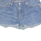 LEVI'S 529 Cut Off Womens Denim Shorts Blue M W29