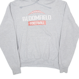 CHAMPION Bloomfield Football Mens Grey Hoodie USA M