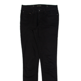 LEVI'S Womens Trousers Black Slim Skinny W27 L32