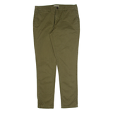 WHITE STUFF Womens Trousers Green Slim Tapered W32 L30