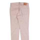 LEVI'S 710 Womens Trousers Pink Slim Skinny W26 L28
