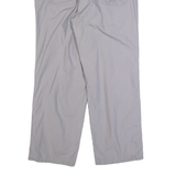 LEVI'S Womens Trousers Grey Regular Straight W32 L25