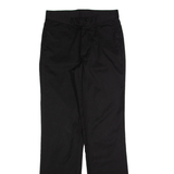 BENETTON Womens Trousers Black Slim Tapered W28 L32