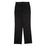 BENETTON Womens Trousers Black Slim Tapered W28 L32