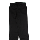 BENETTON Womens Trousers Black Slim Tapered W28 L32