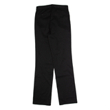 BENETTON Womens Trousers Black Slim Tapered W28 L32