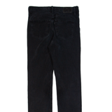 LEVI'S 312 Shaping BIG E Womens Trousers Black Slim Tapered W26 L32