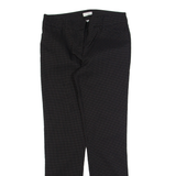 VAN HEUSEN Spotted Womens Trousers Black Slim Skinny W28 L30