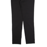 VAN HEUSEN Spotted Womens Trousers Black Slim Skinny W28 L30