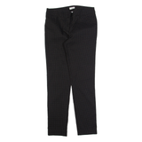 VAN HEUSEN Spotted Womens Trousers Black Slim Skinny W28 L30
