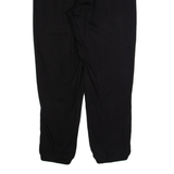 CALVIN KLEIN Jogger Womens Trousers Black Slim Tapered W28 L27