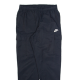 NIKE Mens Trousers Black Regular Tapered W28 L28