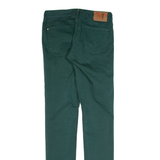 MISSONI Mens Trousers Green Slim Skinny W28 L33