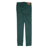 MISSONI Mens Trousers Green Slim Skinny W28 L33