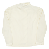 Womens Blouse Cream Long Sleeve L