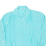 Womens Blouse Blue Long Sleeve M