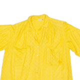 Womens Blouse Yellow Viscose L