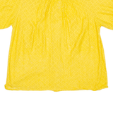 Womens Blouse Yellow Viscose L