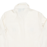 Womens Printed Blouse Cream Long Sleeve Floral S