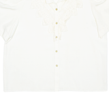 Womens Blouse Cream XL