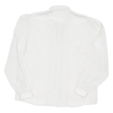 Womens Printed Blouse Beige Long Sleeve Spotted L