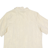 Womens Blouse Gold 90s Striped L