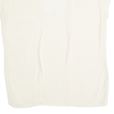 SCHILD Womens Oversized Blouse Cream 90s Silk S