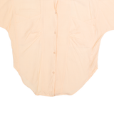 CHICOREE Womens Shirt Pink Collared 90s Viscose M