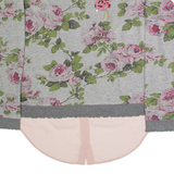 TWIN SET Womens Printed Blouse Grey Long Sleeve 90s Floral S