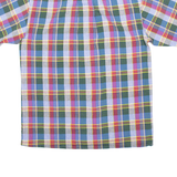 BLUE PALACE Mens Shirt Blue Check Long Sleeve S