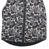 LECHE Mens Shirt Black Paisley M