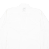 THE EARTH COLLECTION Mens Formal Shirt White Long Sleeve M
