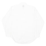 THE EARTH COLLECTION Mens Formal Shirt White Long Sleeve M