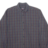 PAUL & SHARK Mens Shirt Blue Check Long Sleeve L