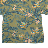 AVENT PREMIER Mens Hawaiian Shirt Green Floral XL