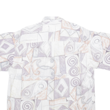 MODE MONSTER Mens Shirt Grey Crazy Pattern L