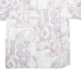 MODE MONSTER Mens Shirt Grey Crazy Pattern L