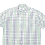 LEVI'S Mens Shirt Green 90s Check XL