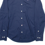 TOMMY HILFIGER Mens Formal Shirt Blue Long Sleeve S
