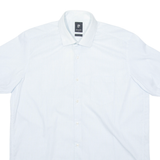PIERRE CARDIN Mens Shirt Blue Check XL
