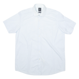 PIERRE CARDIN Mens Shirt Blue Check XL