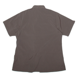 NEOL ASMAR Mens Plain Shirt Brown M