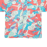 CHARLES JOGLE Womens Shirt Blue Crazy Pattern L